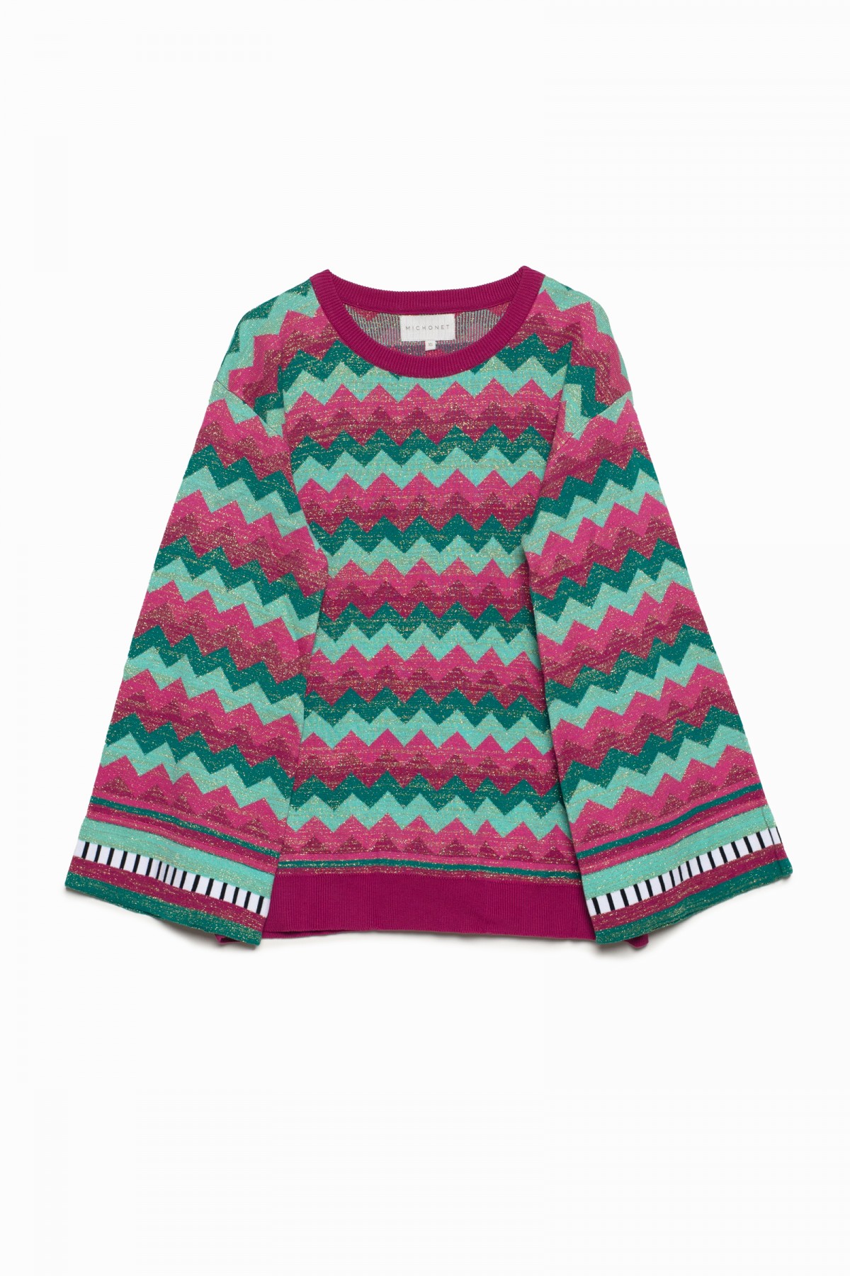 JERSEY ZIG ZAG ROSA | PUNTO| Michonet